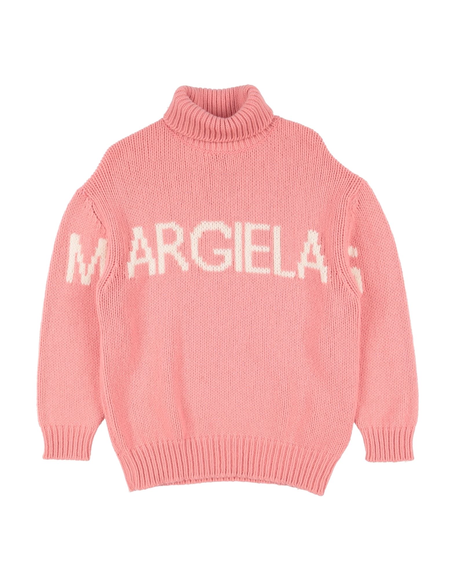 MM6 MAISON MARGIELA Rollkragenpullover Kinder Rosa von MM6 MAISON MARGIELA