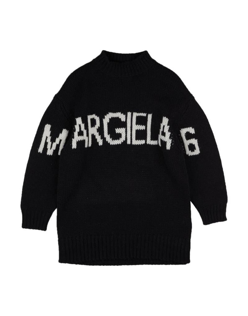 MM6 MAISON MARGIELA Rollkragenpullover Kinder Schwarz von MM6 MAISON MARGIELA
