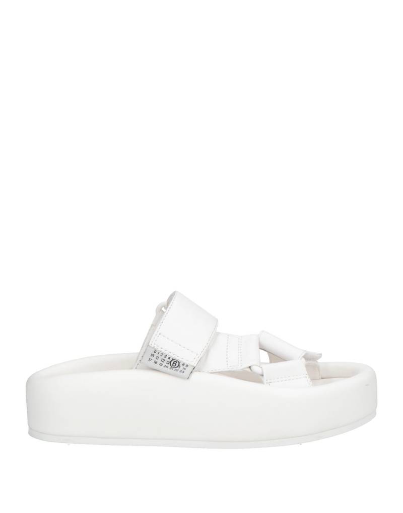 MM6 MAISON MARGIELA Sandale Damen Weiß von MM6 MAISON MARGIELA