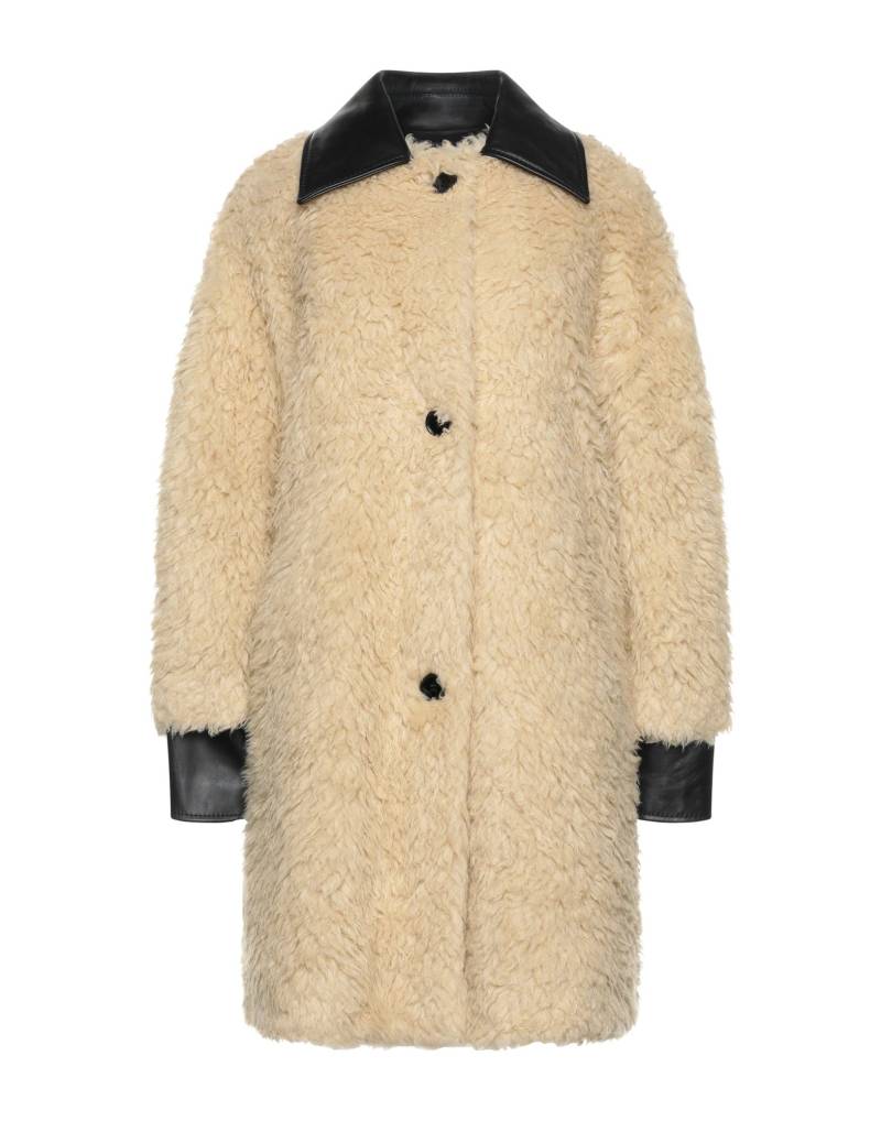 MM6 MAISON MARGIELA Shearling- & Kunstfell Damen Sand von MM6 MAISON MARGIELA