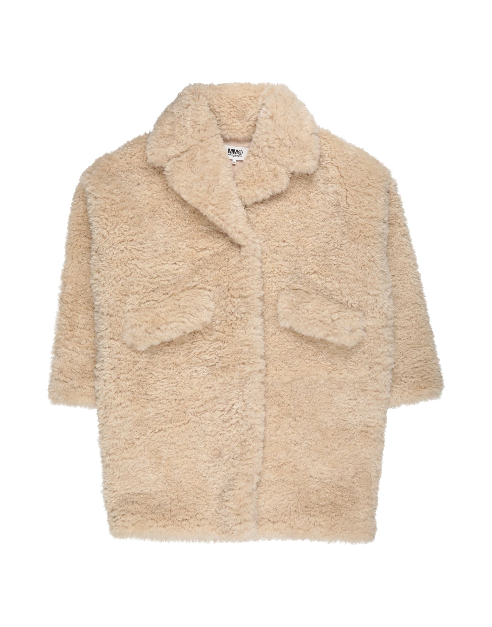 MM6 MAISON MARGIELA Shearling- & Kunstfell Kinder Beige von MM6 MAISON MARGIELA