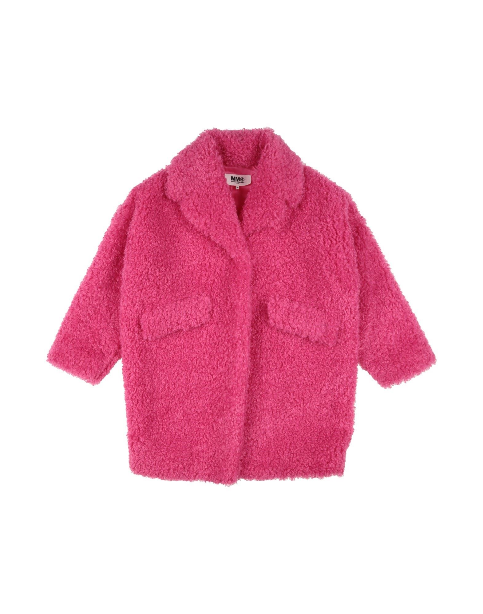 MM6 MAISON MARGIELA Shearling- & Kunstfell Kinder Fuchsia von MM6 MAISON MARGIELA