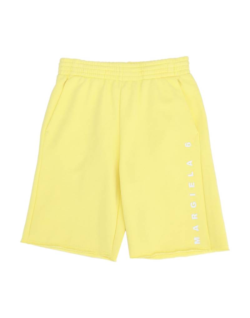 MM6 MAISON MARGIELA Shorts & Bermudashorts Kinder Gelb von MM6 MAISON MARGIELA