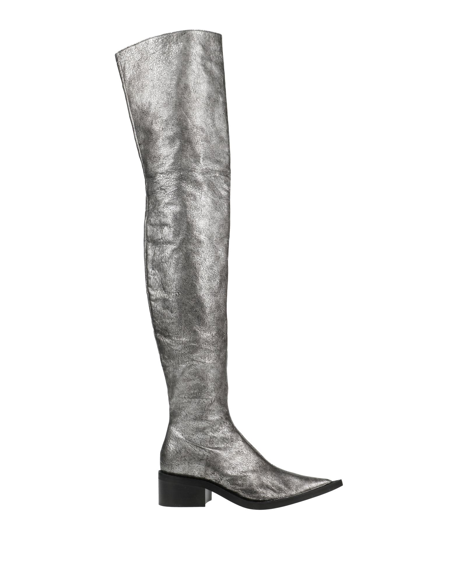 MM6 MAISON MARGIELA Stiefel Damen Silber von MM6 MAISON MARGIELA