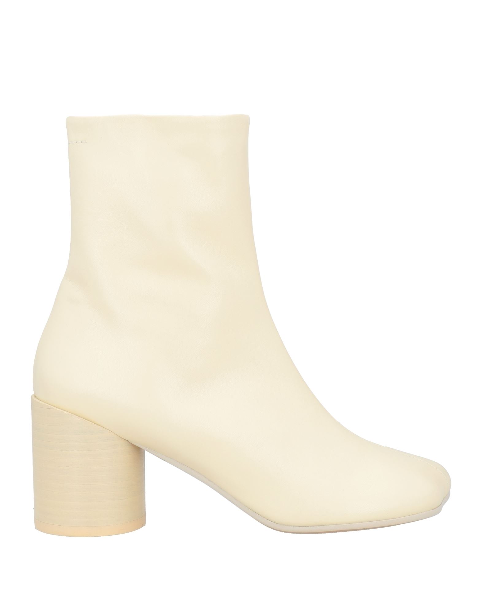 MM6 MAISON MARGIELA Stiefelette Damen Elfenbein MM6 MAISON MARGIELA Stiefelette Damen Elfenbein von MM6 MAISON MARGIELA