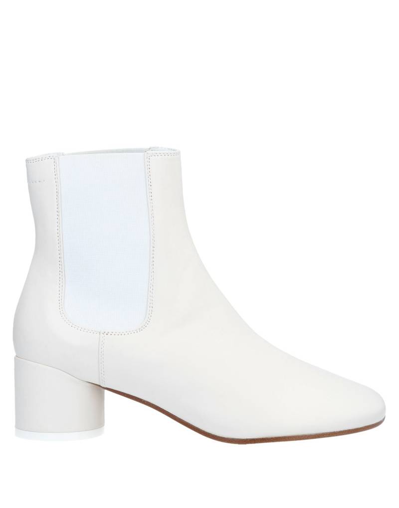 MM6 MAISON MARGIELA Stiefelette Damen Weiß von MM6 MAISON MARGIELA