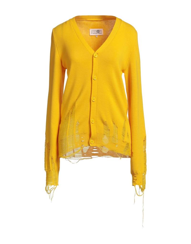 MM6 MAISON MARGIELA Strickjacke Damen Gelb von MM6 MAISON MARGIELA