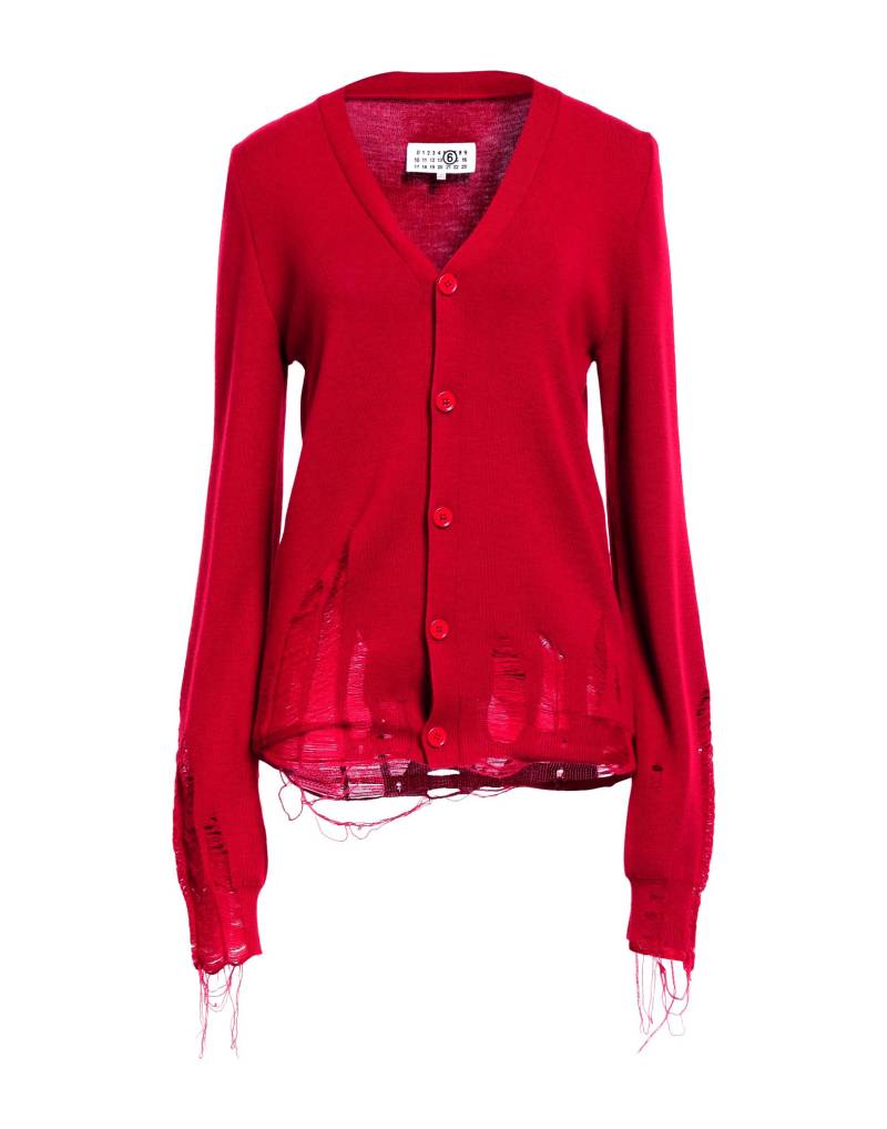 MM6 MAISON MARGIELA Strickjacke Damen Rot von MM6 MAISON MARGIELA