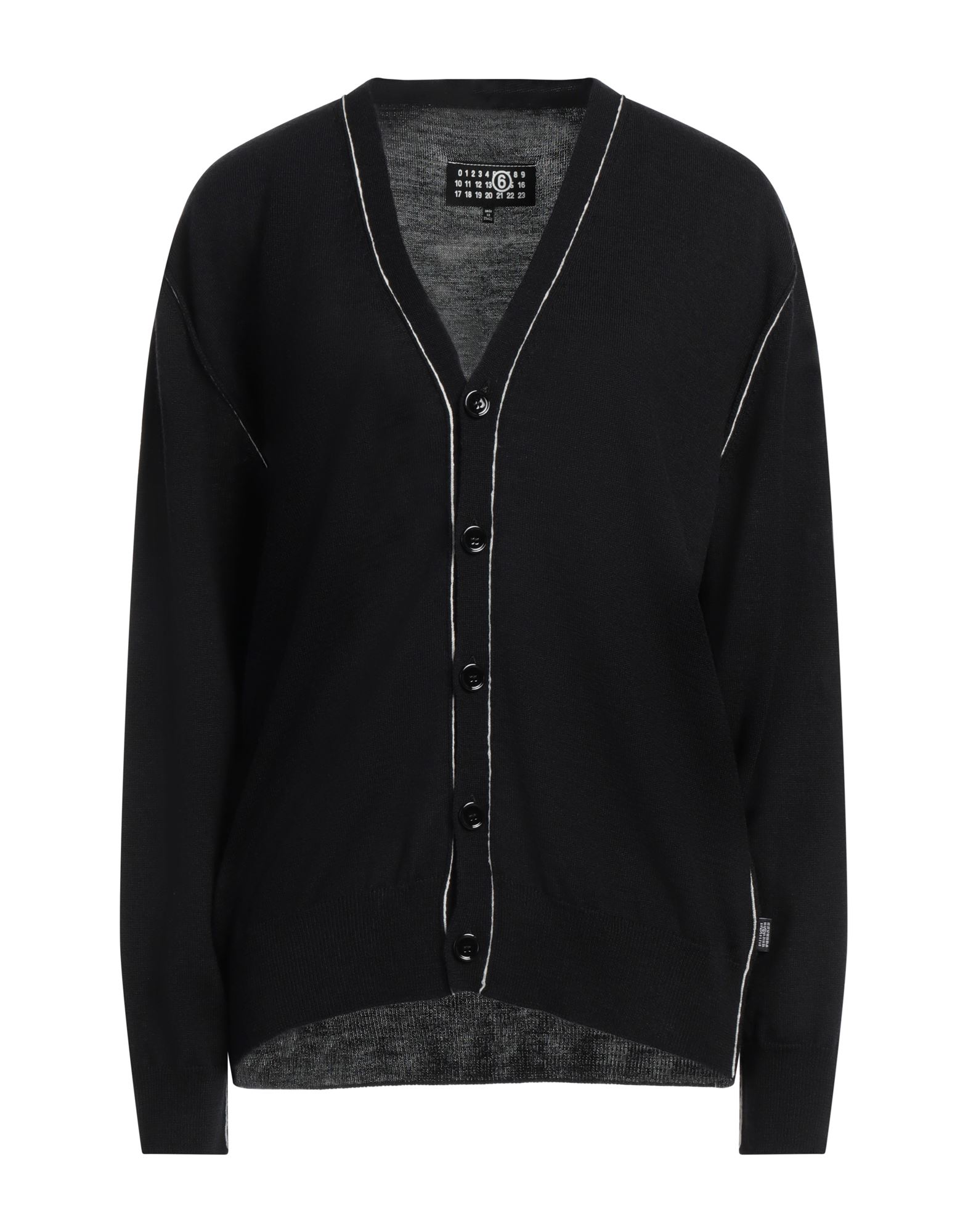 MM6 MAISON MARGIELA Strickjacke Damen Schwarz MM6 MAISON MARGIELA Strickjacke Damen Schwarz von MM6 MAISON MARGIELA