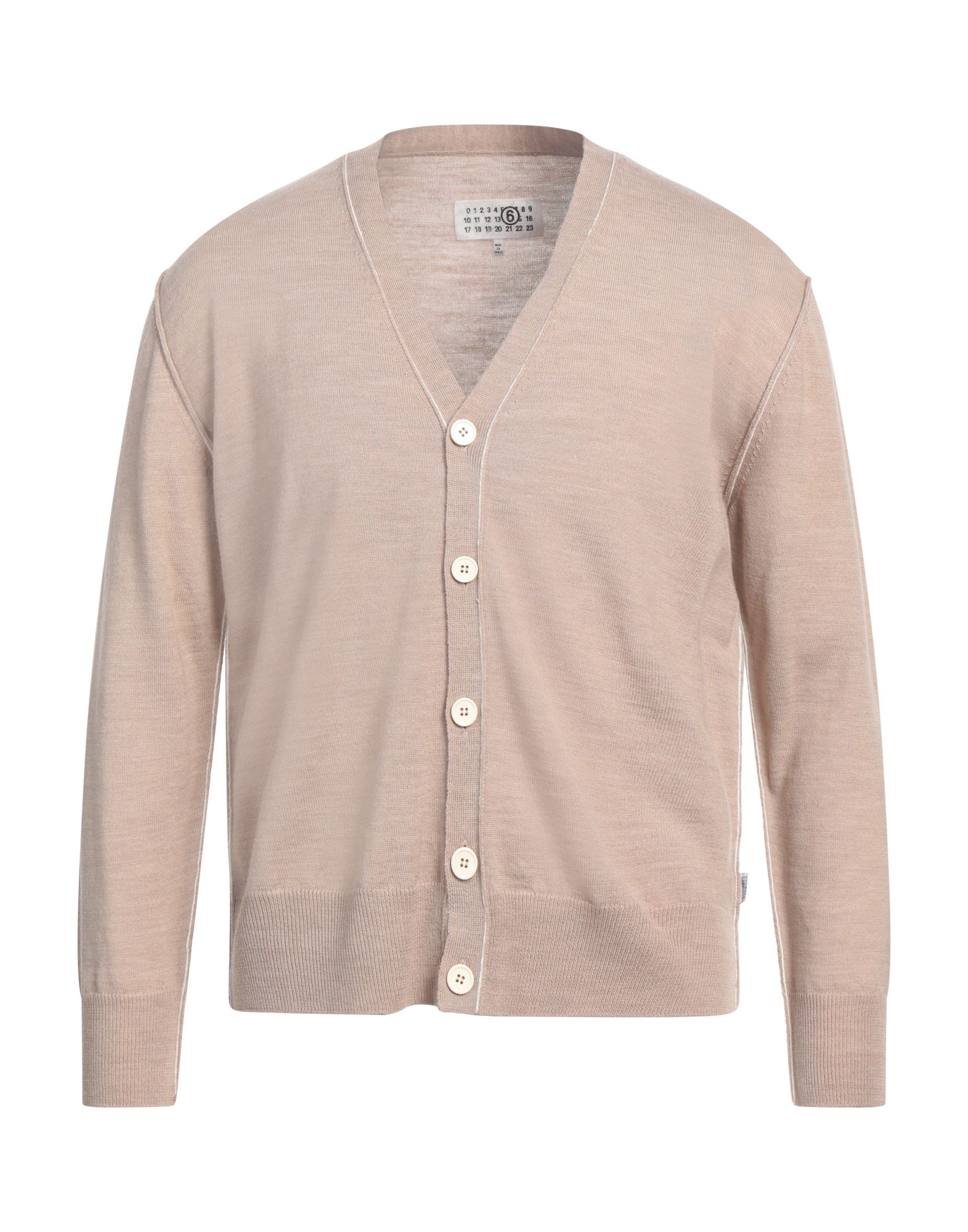 MM6 MAISON MARGIELA Strickjacke Herren Beige MM6 MAISON MARGIELA Strickjacke Herren Beige von MM6 MAISON MARGIELA