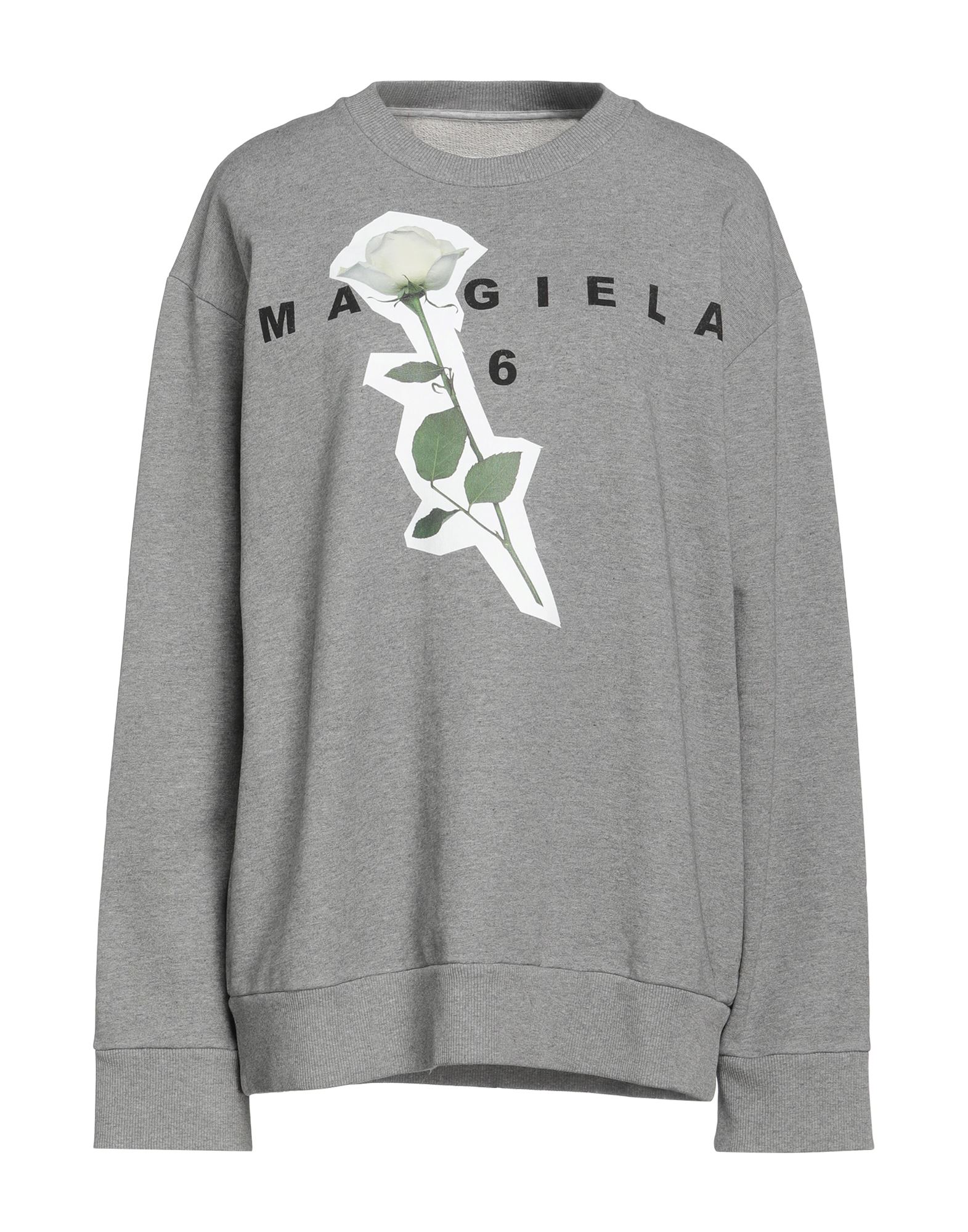 MM6 MAISON MARGIELA Sweatshirt Damen Grau von MM6 MAISON MARGIELA