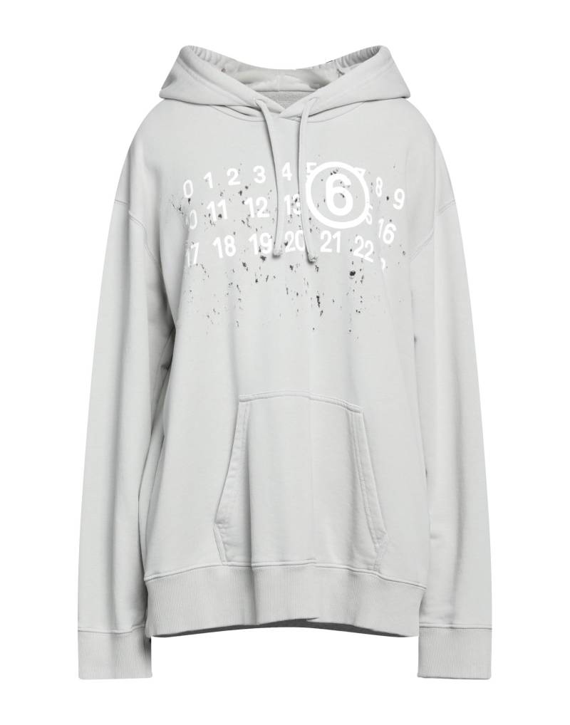 MM6 MAISON MARGIELA Sweatshirt Damen Hellgrau von MM6 MAISON MARGIELA