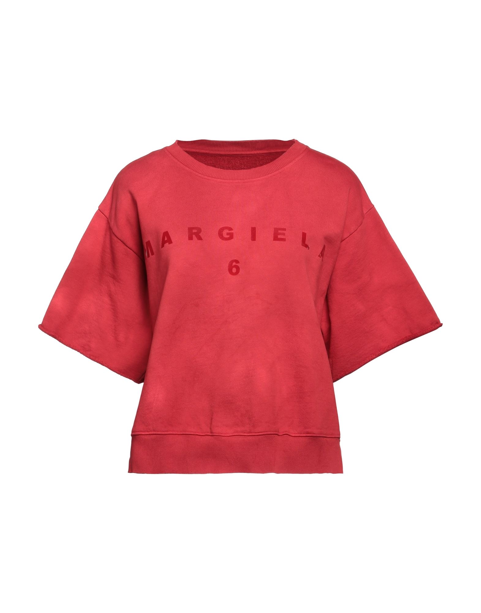 MM6 MAISON MARGIELA Sweatshirt Damen Rot von MM6 MAISON MARGIELA