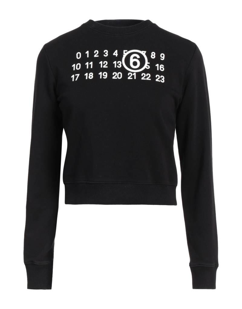 MM6 MAISON MARGIELA Sweatshirt Damen Schwarz von MM6 MAISON MARGIELA