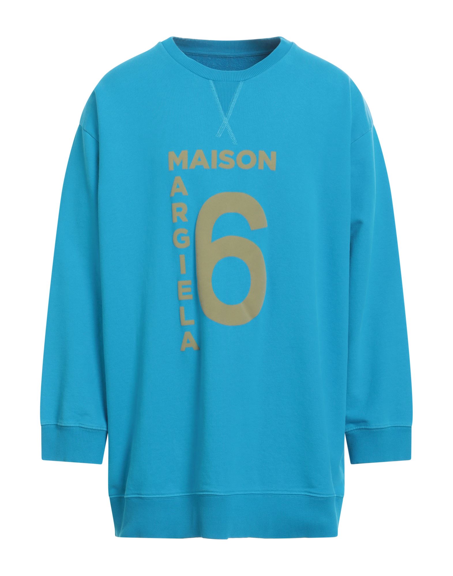 MM6 MAISON MARGIELA Sweatshirt Herren Azurblau MM6 MAISON MARGIELA Sweatshirt Herren Azurblau von MM6 MAISON MARGIELA