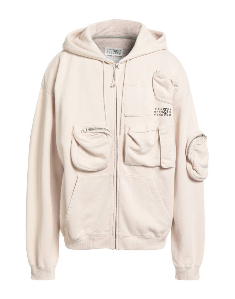 MM6 MAISON MARGIELA Sweatshirt Herren Beige von MM6 MAISON MARGIELA