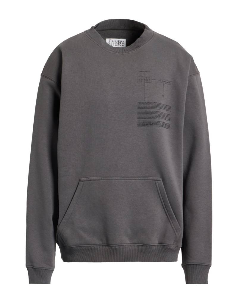 MM6 MAISON MARGIELA Sweatshirt Herren Grau von MM6 MAISON MARGIELA