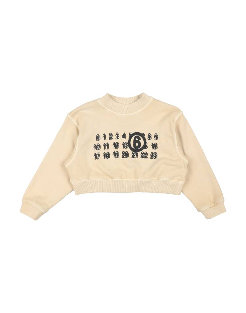 MM6 MAISON MARGIELA Sweatshirt Kinder Beige von MM6 MAISON MARGIELA