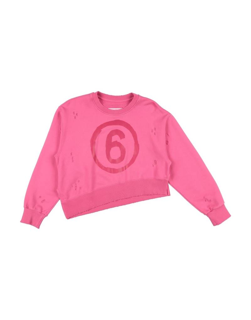 MM6 MAISON MARGIELA Sweatshirt Kinder Fuchsia von MM6 MAISON MARGIELA