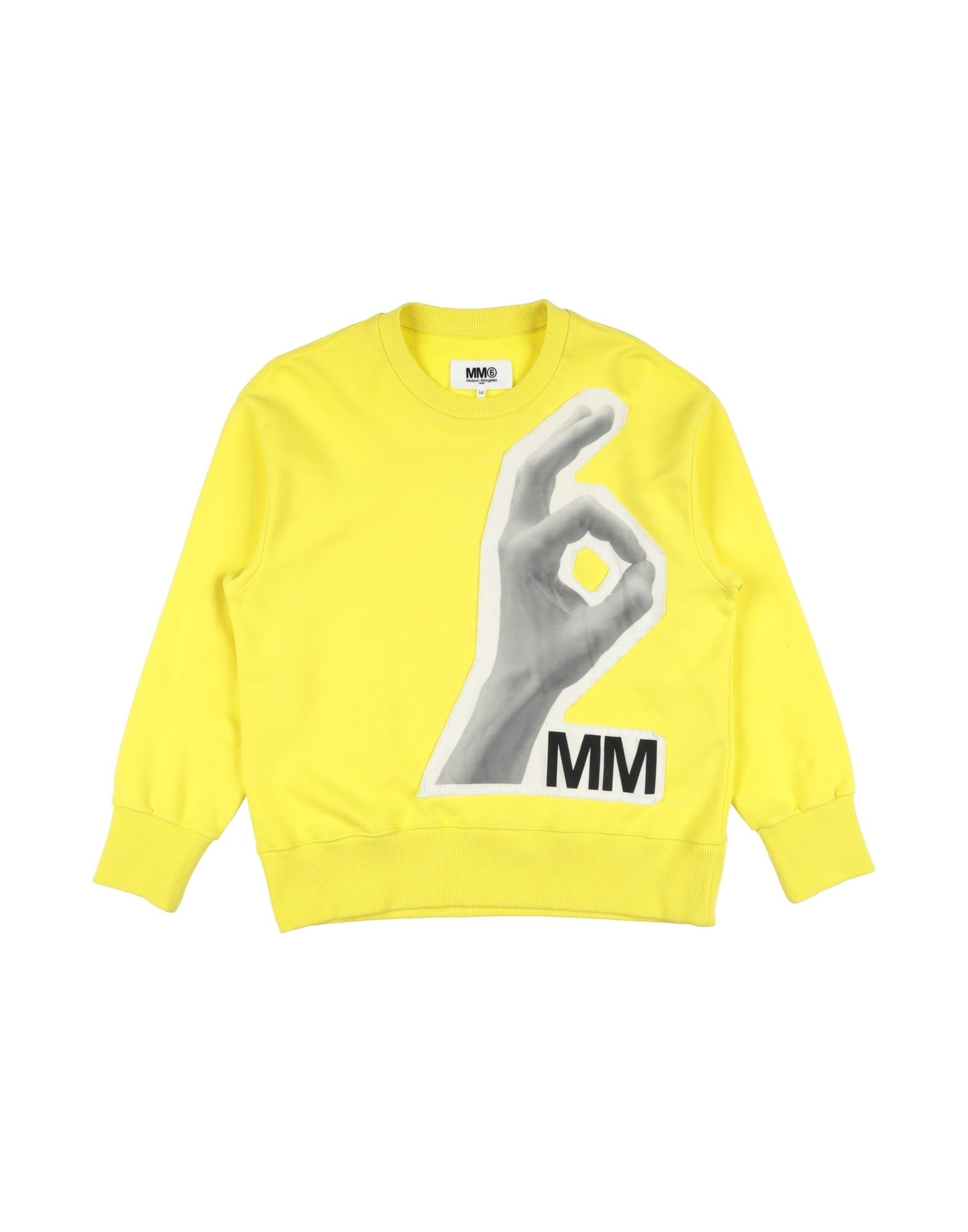 MM6 MAISON MARGIELA Sweatshirt Kinder Gelb von MM6 MAISON MARGIELA