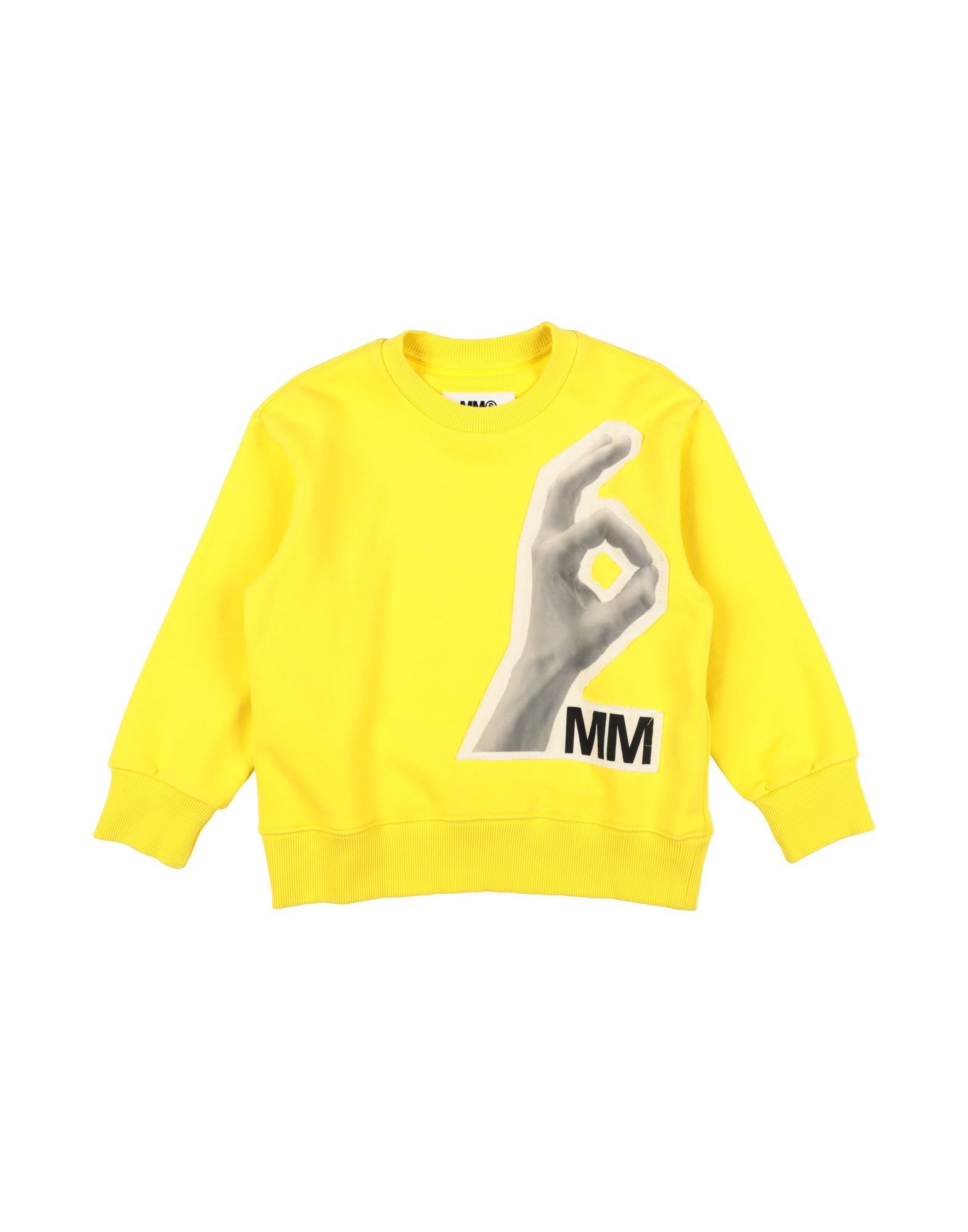 MM6 MAISON MARGIELA Sweatshirt Kinder Gelb von MM6 MAISON MARGIELA