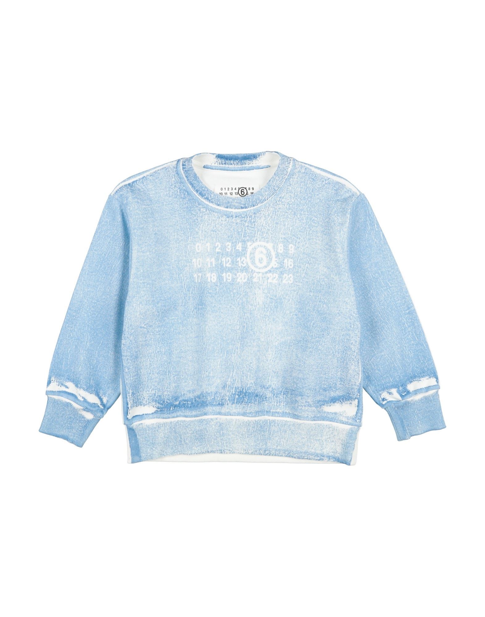 MM6 MAISON MARGIELA Sweatshirt Kinder Hellblau MM6 MAISON MARGIELA Sweatshirt Kinder Hellblau von MM6 MAISON MARGIELA