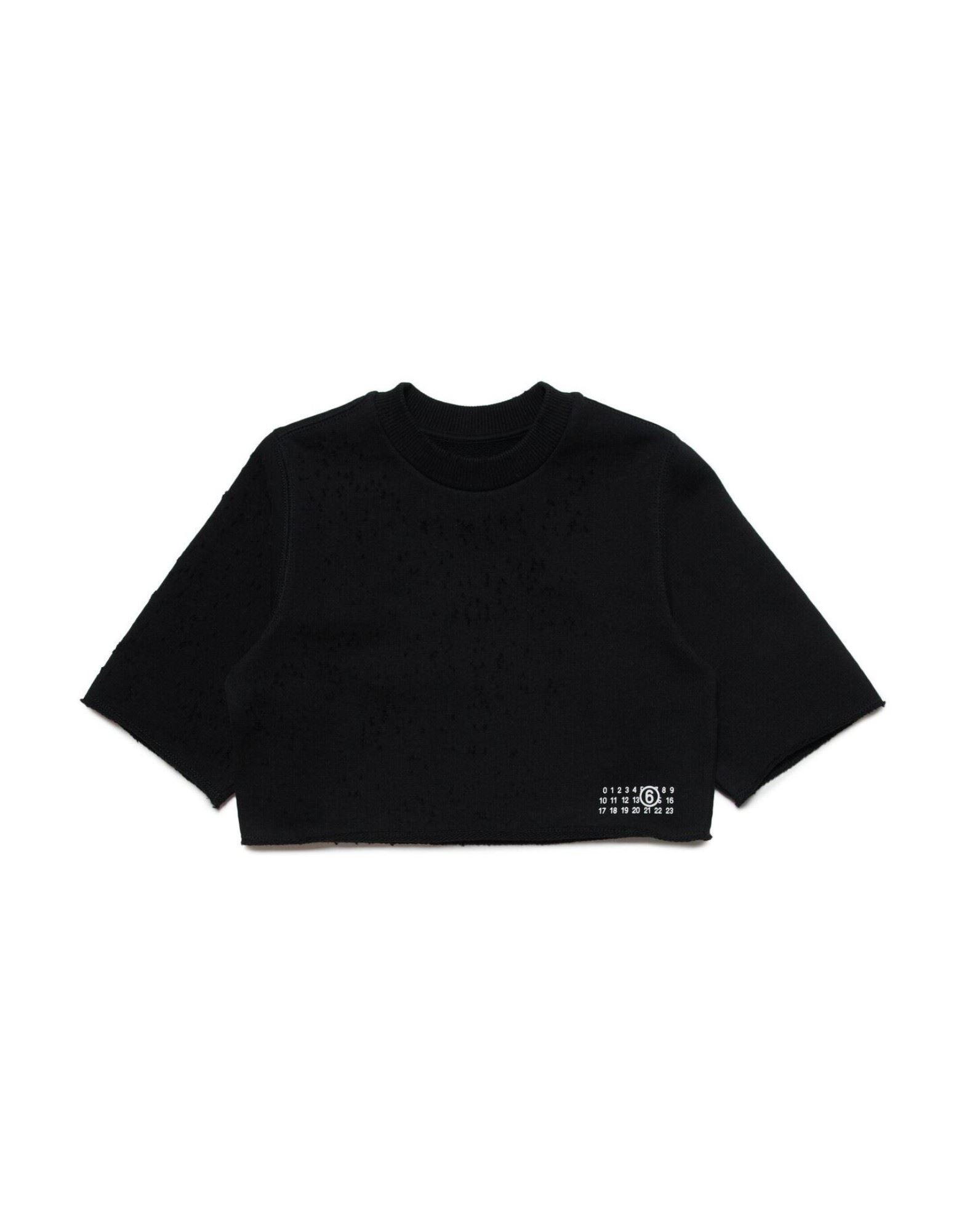 MM6 MAISON MARGIELA Sweatshirt Kinder Schwarz von MM6 MAISON MARGIELA