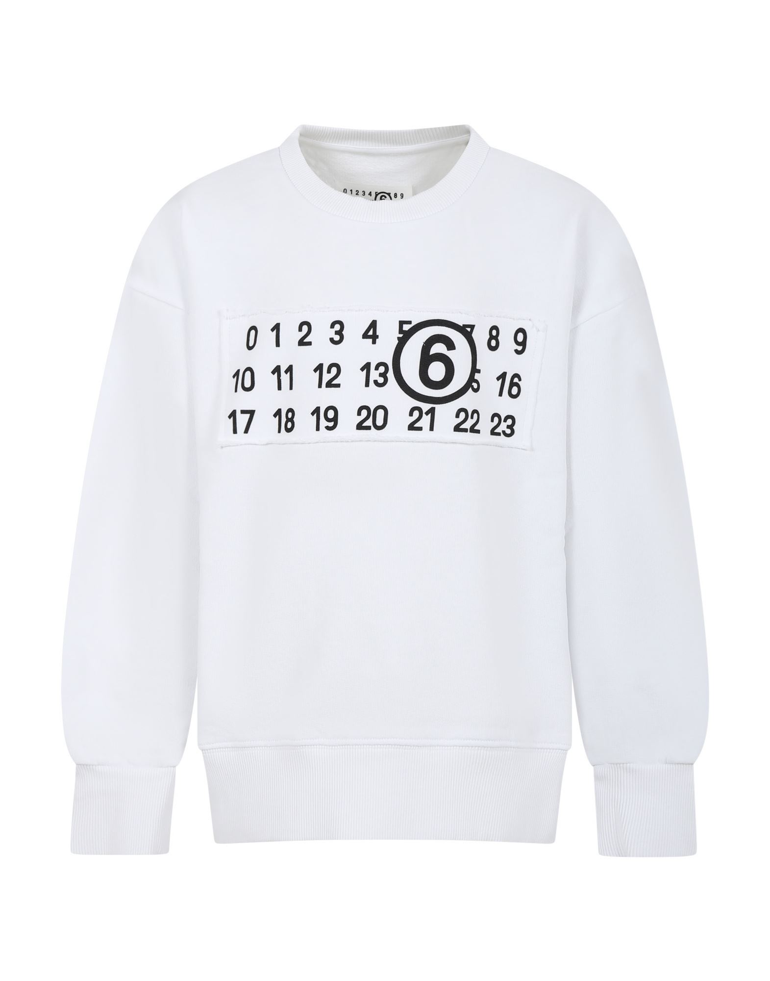 MM6 MAISON MARGIELA Sweatshirt Kinder Weiß von MM6 MAISON MARGIELA