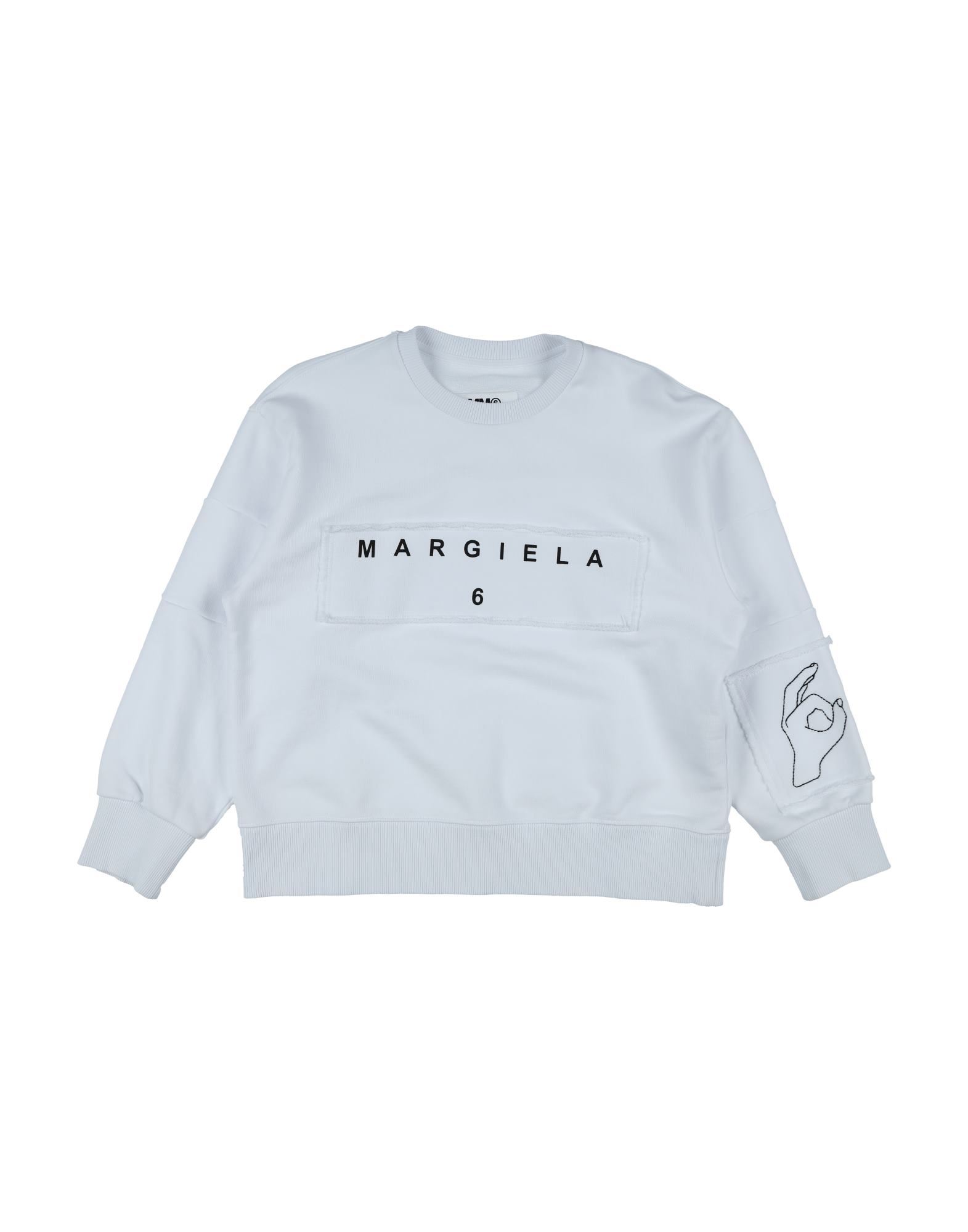MM6 MAISON MARGIELA Sweatshirt Kinder Weiß von MM6 MAISON MARGIELA