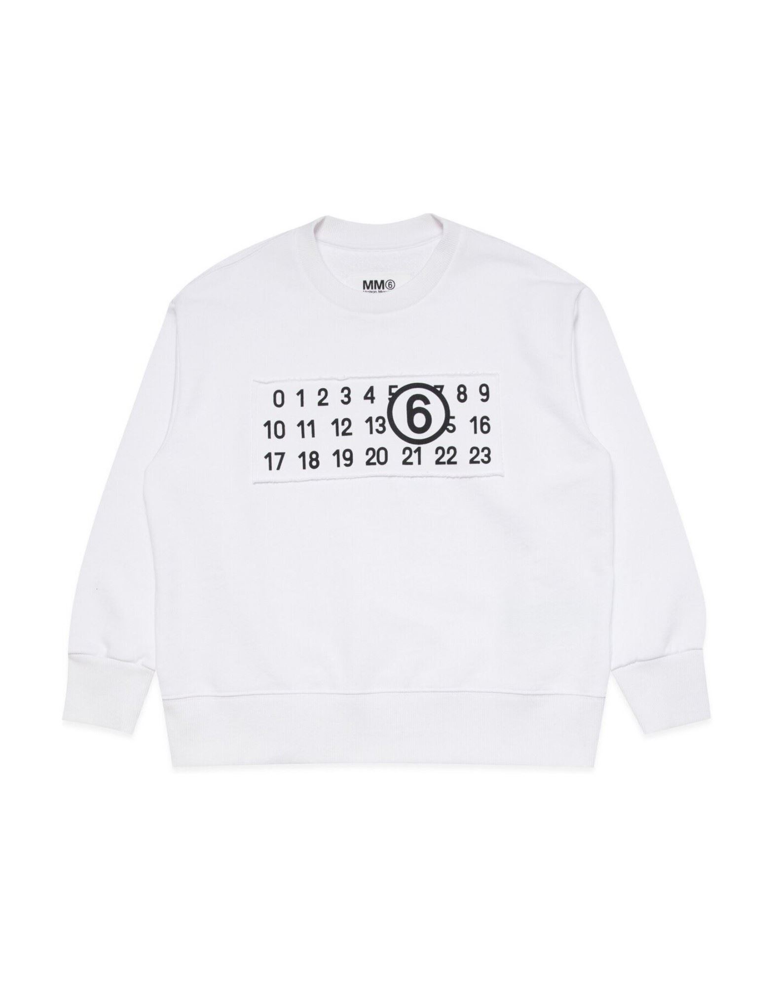 MM6 MAISON MARGIELA Sweatshirt Kinder Weiß von MM6 MAISON MARGIELA