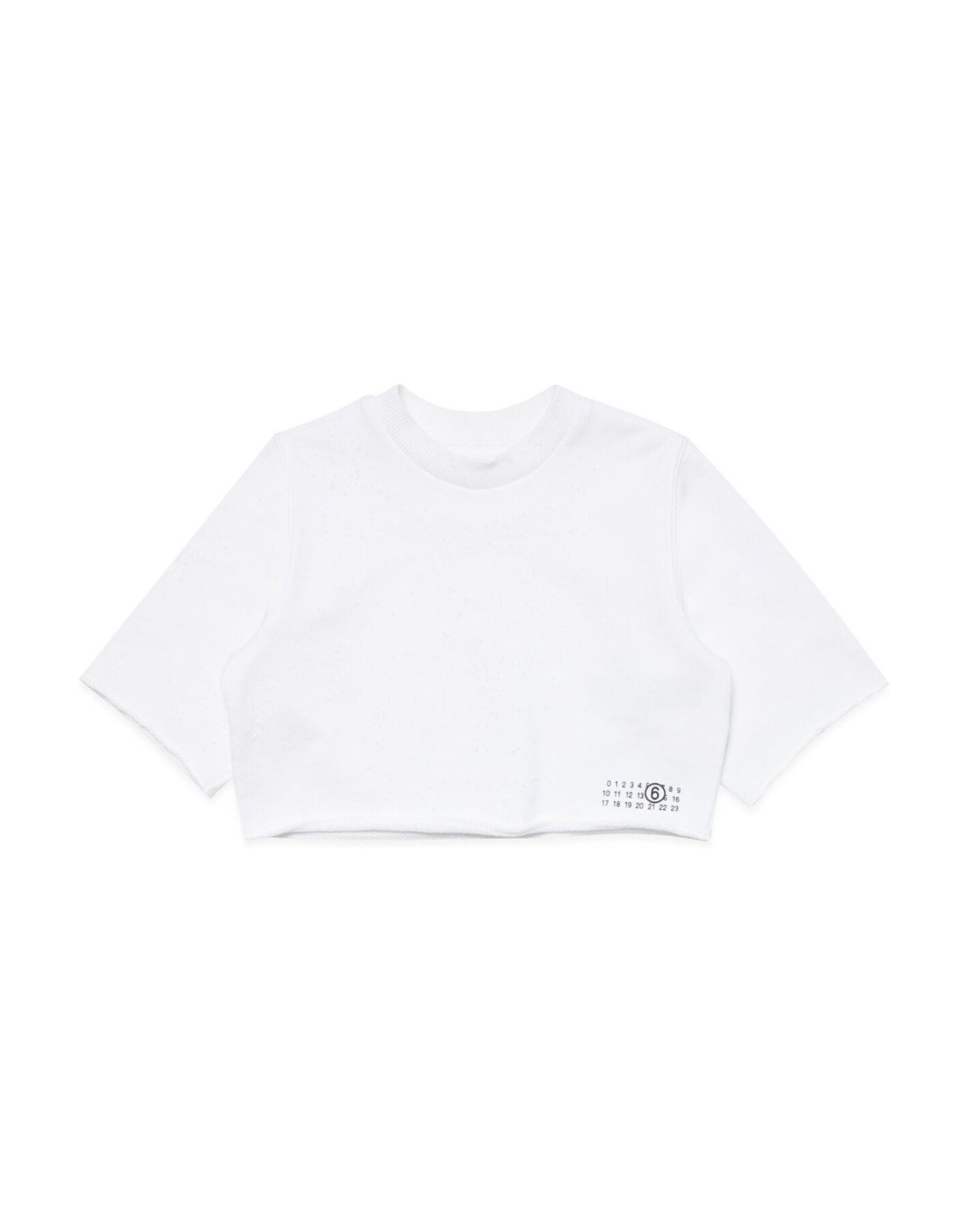 MM6 MAISON MARGIELA Sweatshirt Kinder Weiß von MM6 MAISON MARGIELA