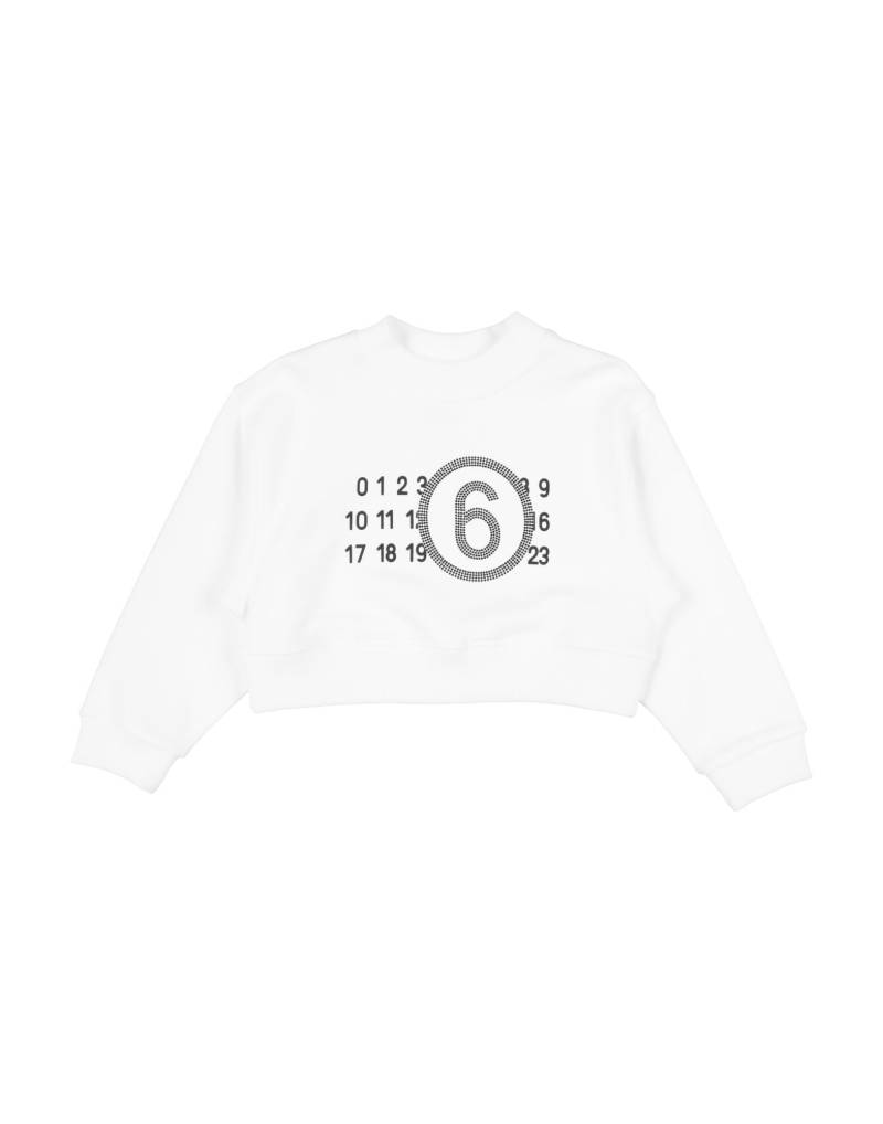 MM6 MAISON MARGIELA Sweatshirt Kinder Weiß von MM6 MAISON MARGIELA