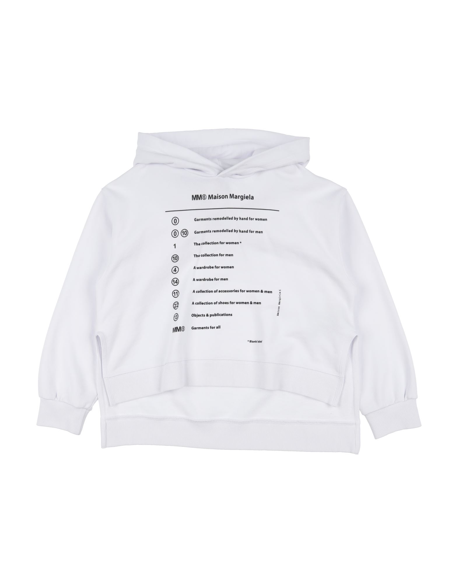 MM6 MAISON MARGIELA Sweatshirt Kinder Weiß von MM6 MAISON MARGIELA