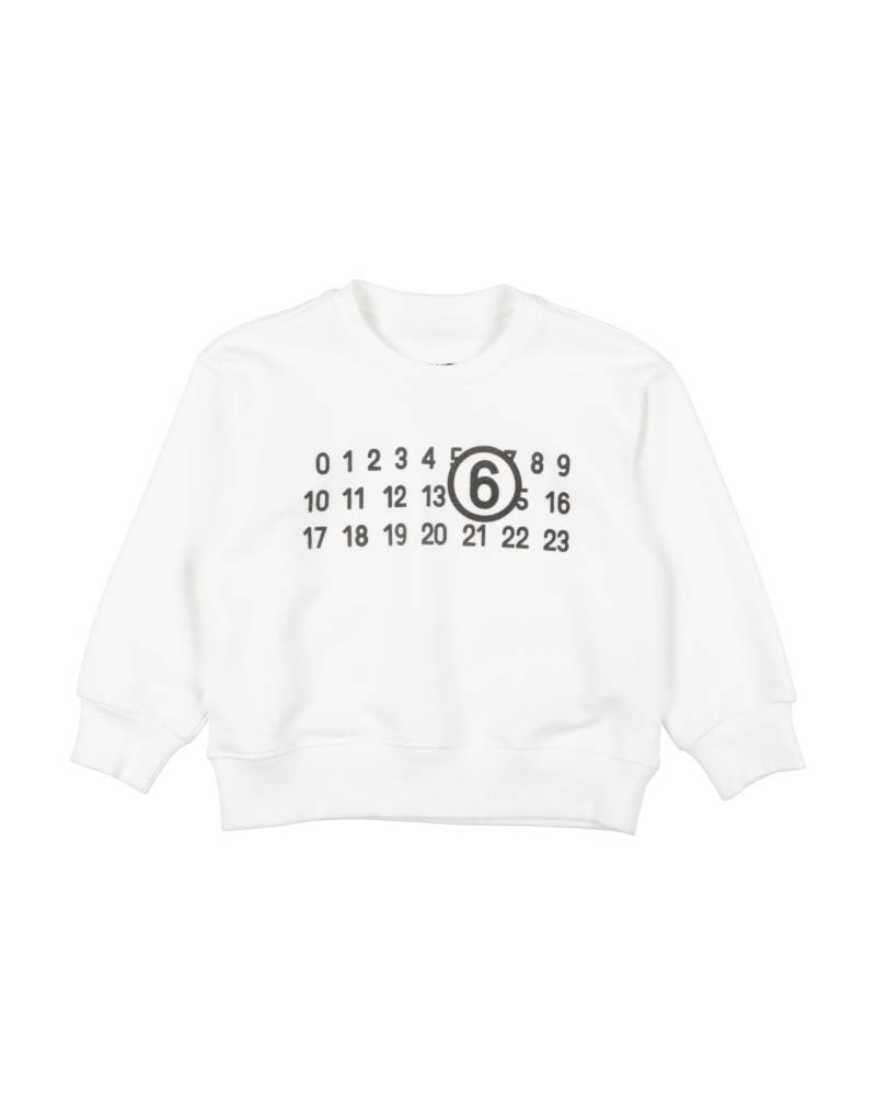 MM6 MAISON MARGIELA Sweatshirt Kinder Weiß von MM6 MAISON MARGIELA