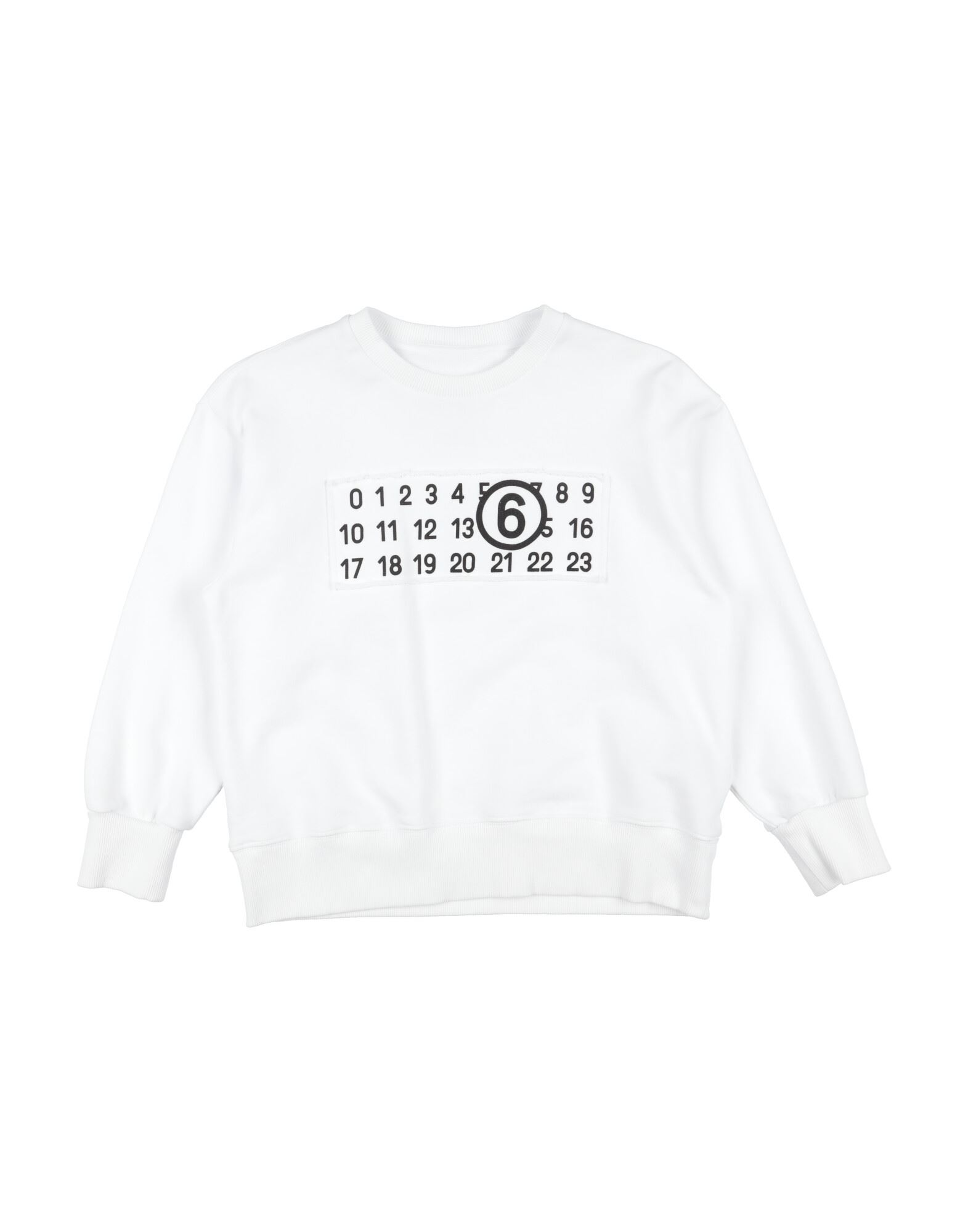 MM6 MAISON MARGIELA Sweatshirt Kinder Weiß von MM6 MAISON MARGIELA