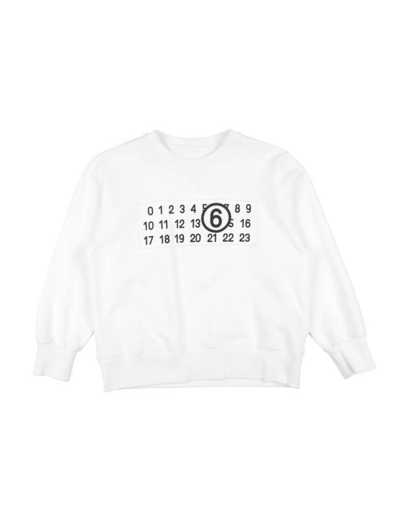 MM6 MAISON MARGIELA Sweatshirt Kinder Weiß von MM6 MAISON MARGIELA