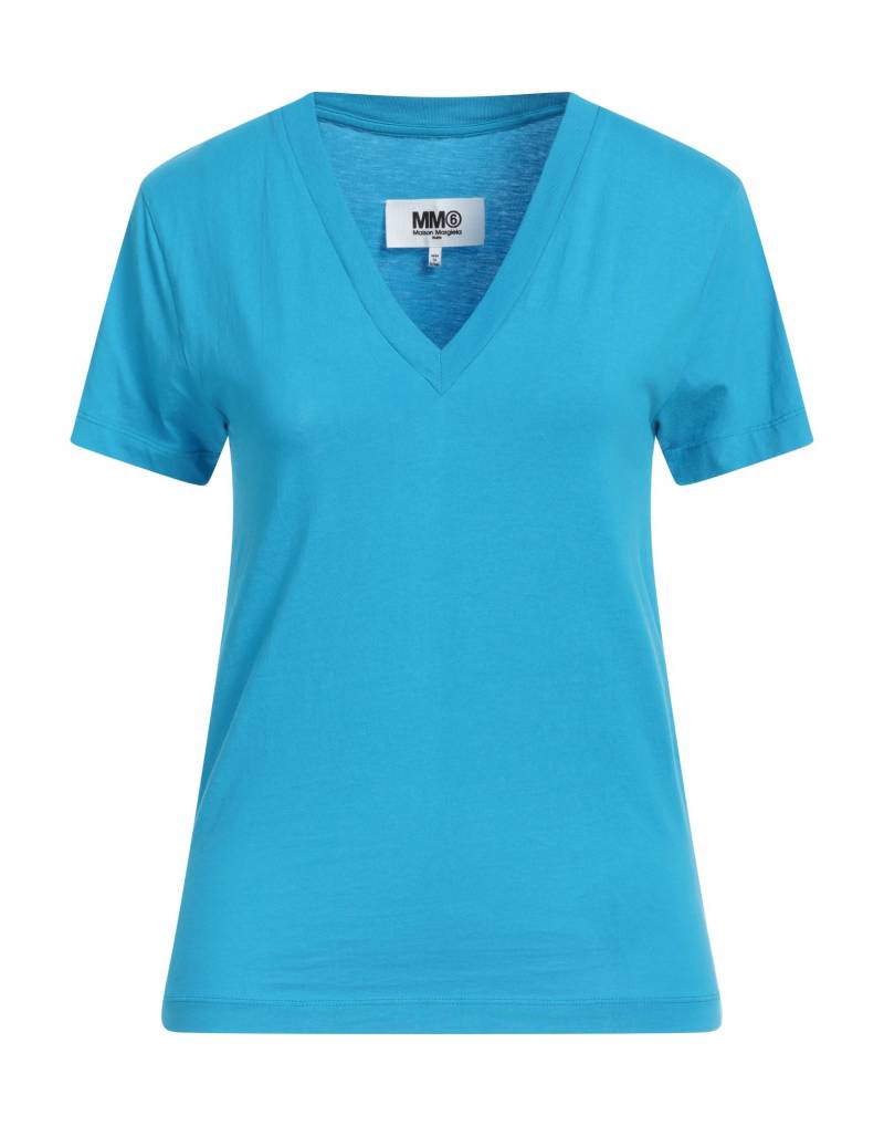 MM6 MAISON MARGIELA T-shirts Damen Azurblau von MM6 MAISON MARGIELA