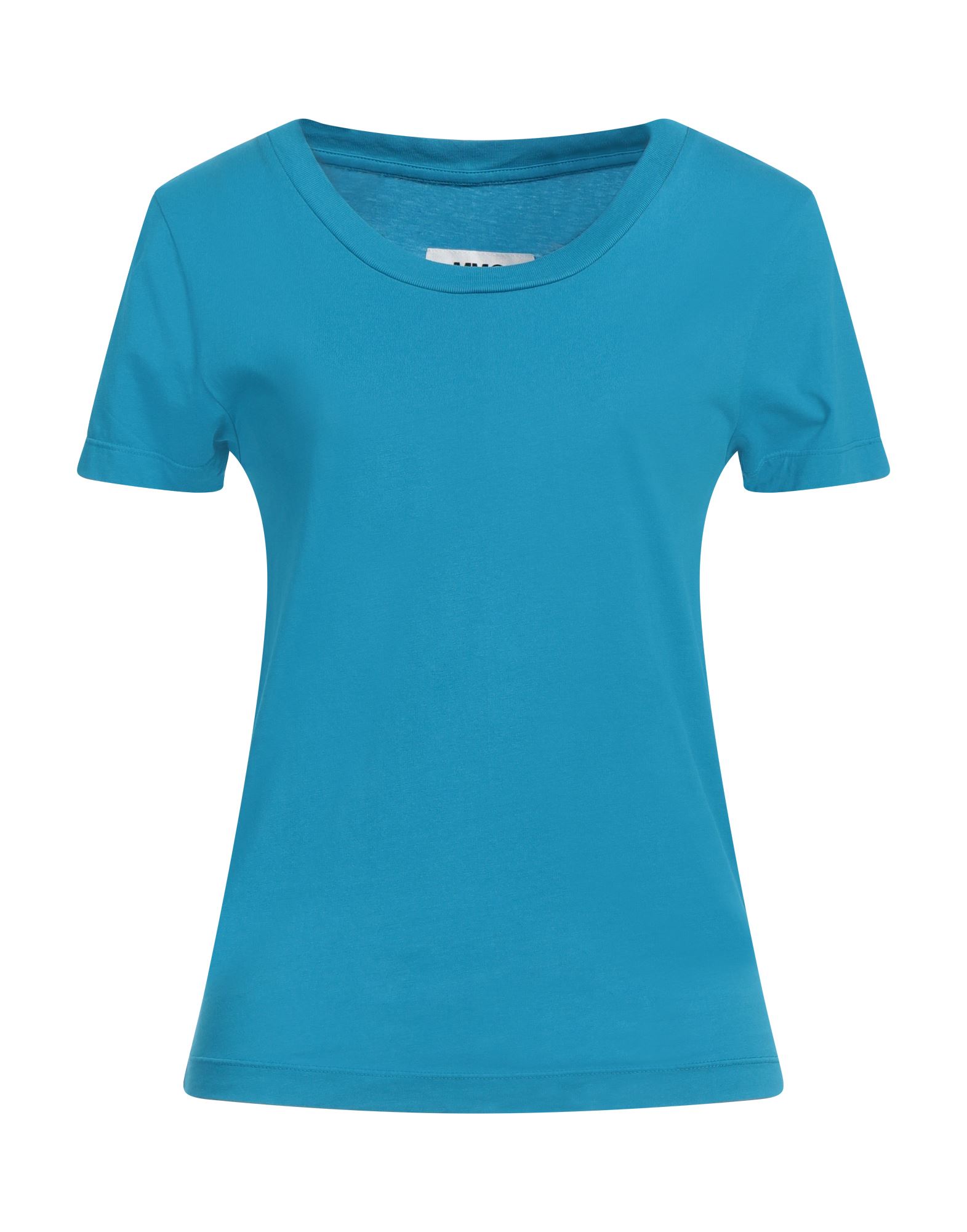 MM6 MAISON MARGIELA T-shirts Damen Azurblau MM6 MAISON MARGIELA T-shirts Damen Azurblau von MM6 MAISON MARGIELA