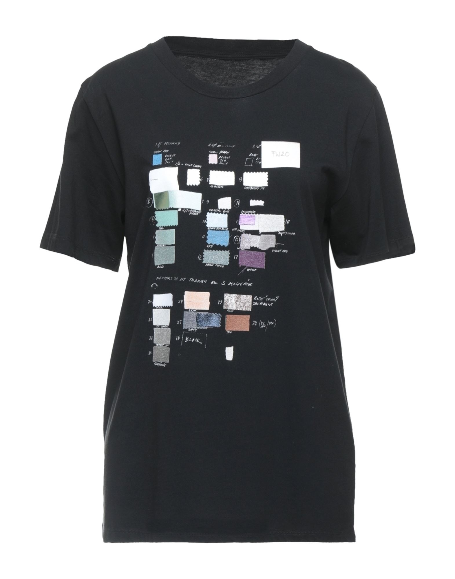 MM6 MAISON MARGIELA T-shirts Damen Schwarz MM6 MAISON MARGIELA T-shirts Damen Schwarz von MM6 MAISON MARGIELA