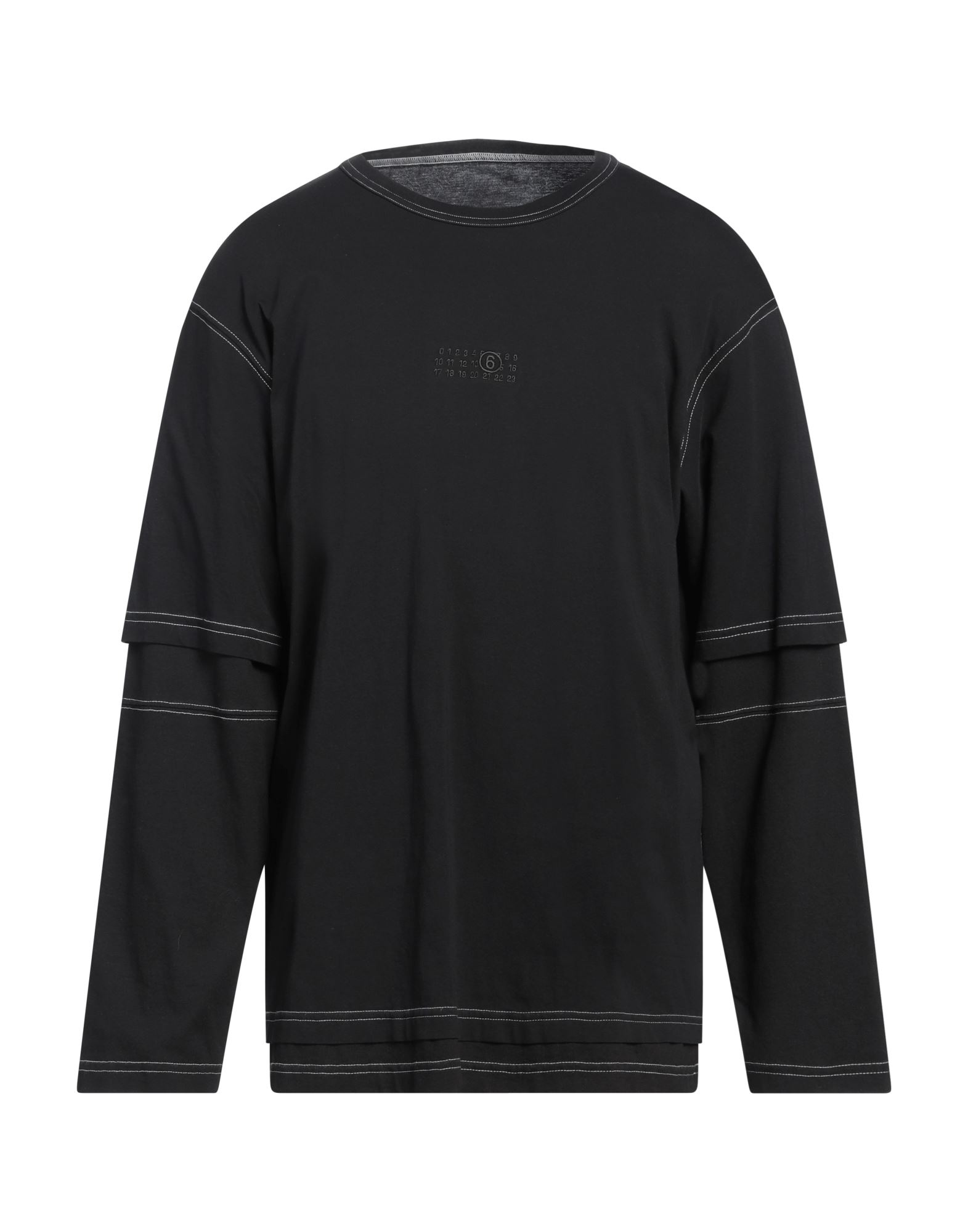 MM6 MAISON MARGIELA T-shirts Herren Schwarz MM6 MAISON MARGIELA T-shirts Herren Schwarz von MM6 MAISON MARGIELA