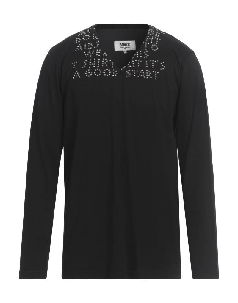MM6 MAISON MARGIELA T-shirts Herren Schwarz MM6 MAISON MARGIELA T-shirts Herren Schwarz von MM6 MAISON MARGIELA