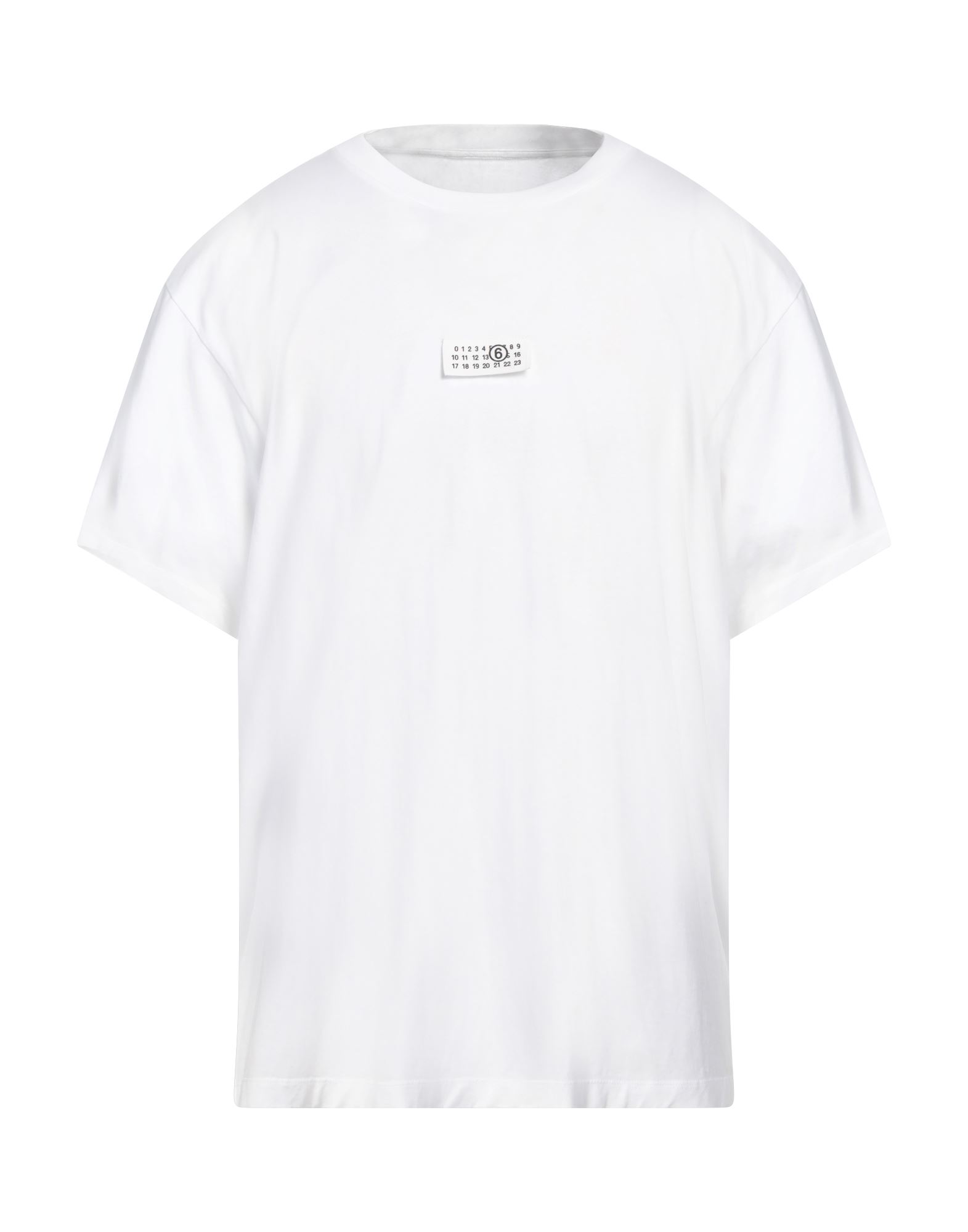 MM6 MAISON MARGIELA T-shirts Herren Weiß MM6 MAISON MARGIELA T-shirts Herren Weiß von MM6 MAISON MARGIELA
