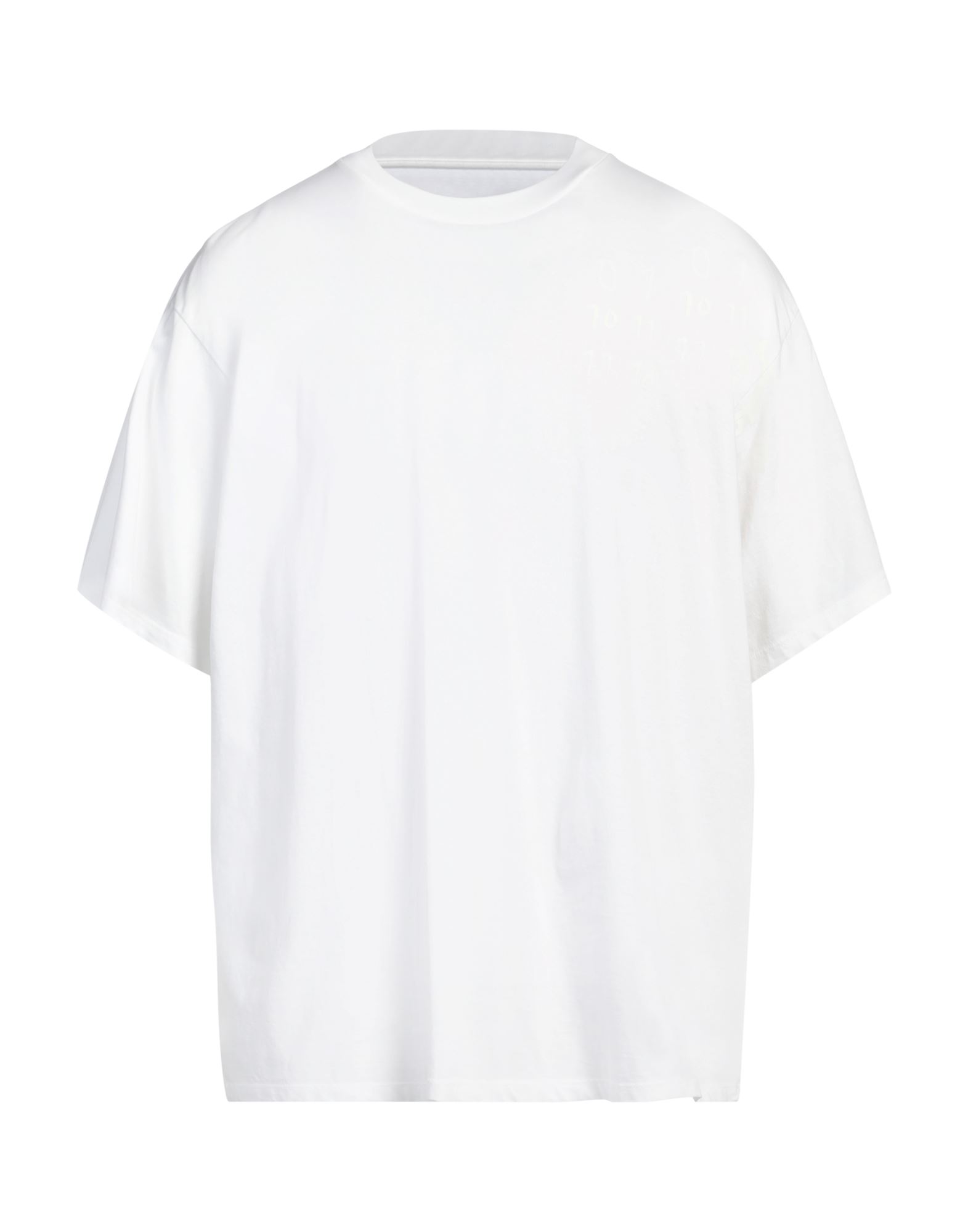 MM6 MAISON MARGIELA T-shirts Herren Weiß MM6 MAISON MARGIELA T-shirts Herren Weiß von MM6 MAISON MARGIELA