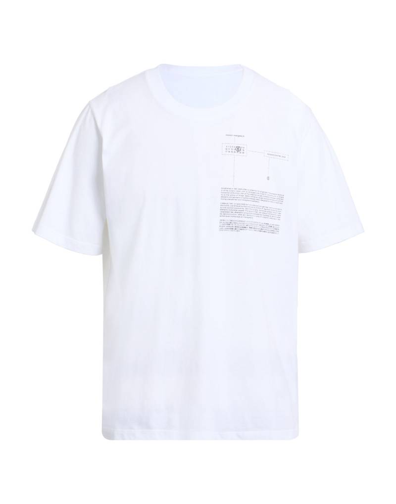 MM6 MAISON MARGIELA T-shirts Herren Weiß von MM6 MAISON MARGIELA