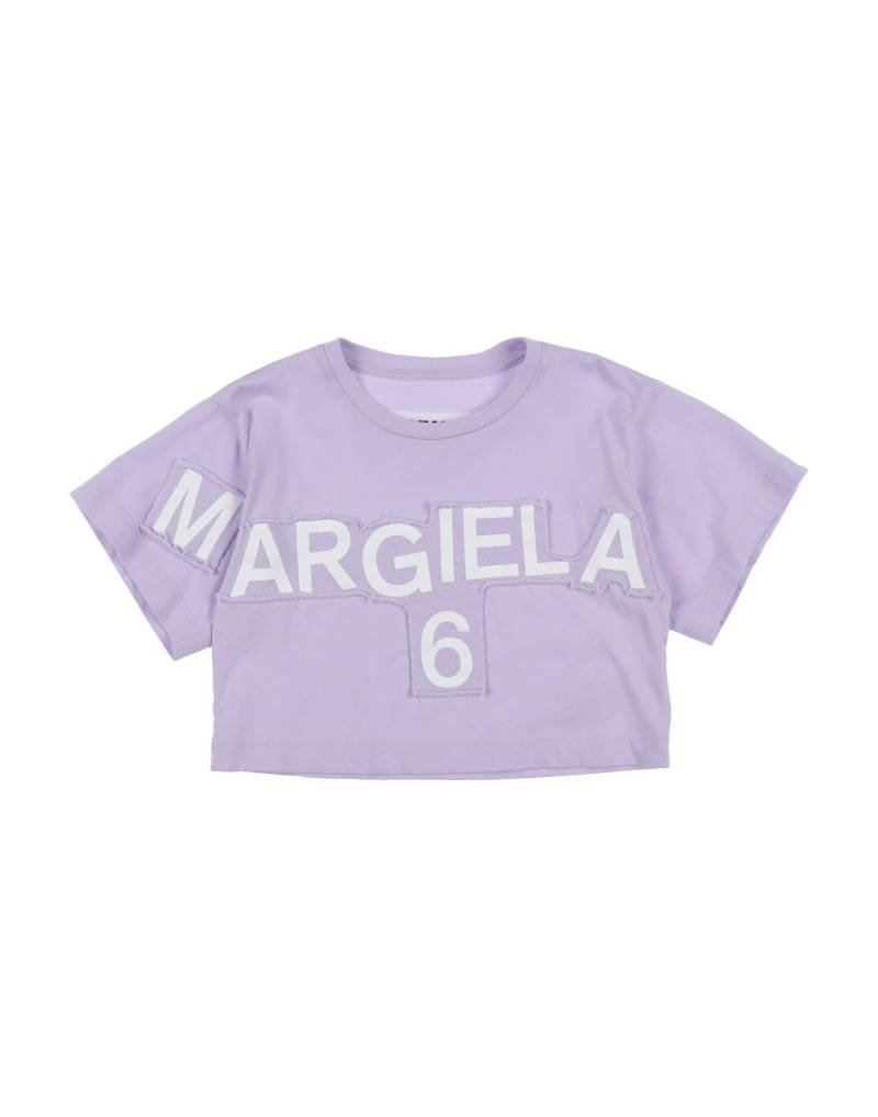 MM6 MAISON MARGIELA T-shirts Kinder Malve von MM6 MAISON MARGIELA