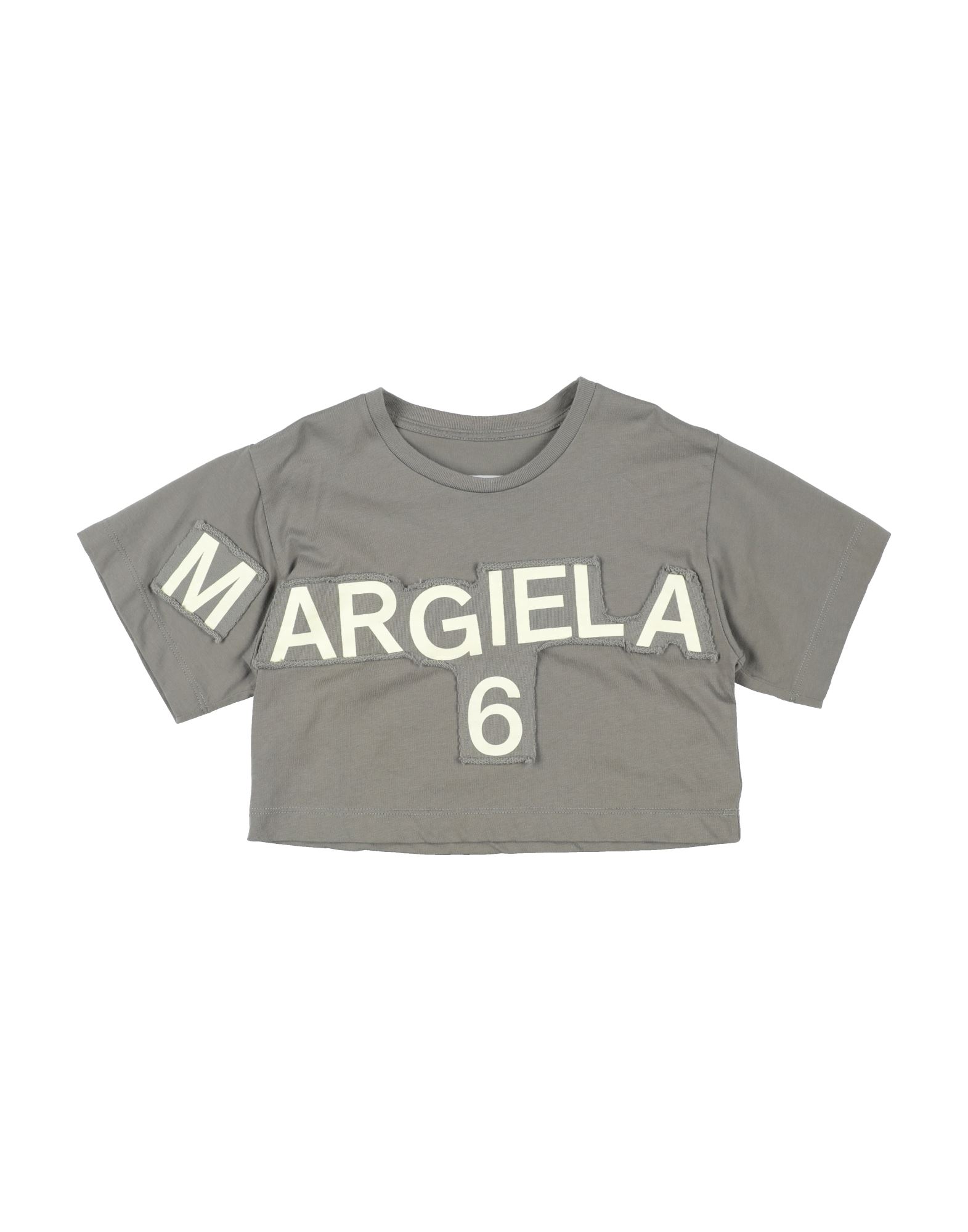 MM6 MAISON MARGIELA T-shirts Kinder Grau von MM6 MAISON MARGIELA