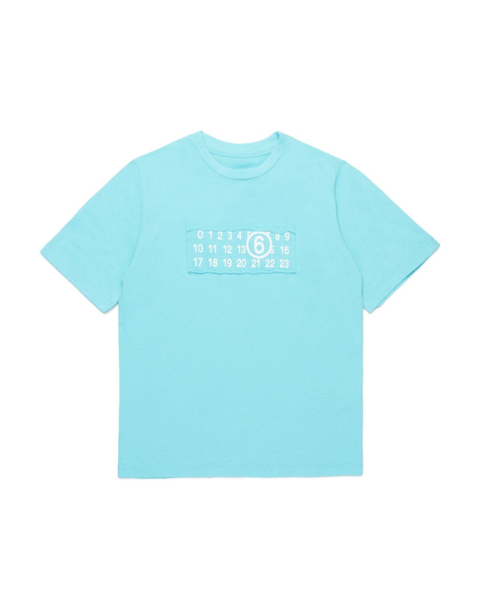 MM6 MAISON MARGIELA T-shirts Kinder Hellblau von MM6 MAISON MARGIELA