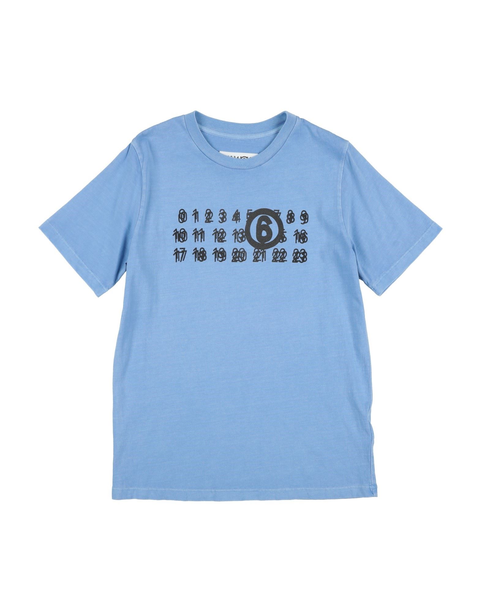 MM6 MAISON MARGIELA T-shirts Kinder Hellblau von MM6 MAISON MARGIELA