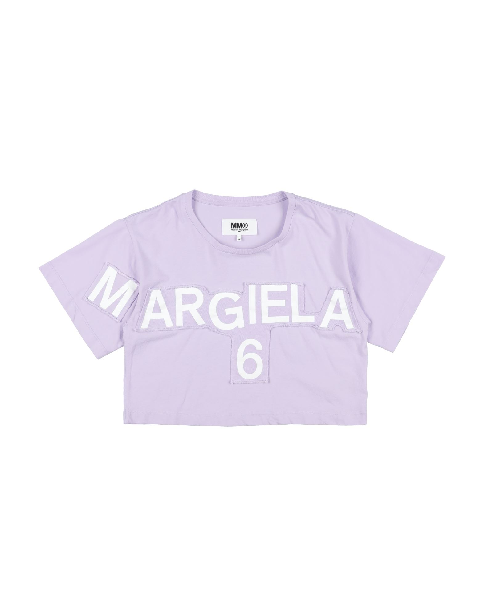 MM6 MAISON MARGIELA T-shirts Kinder Lila von MM6 MAISON MARGIELA