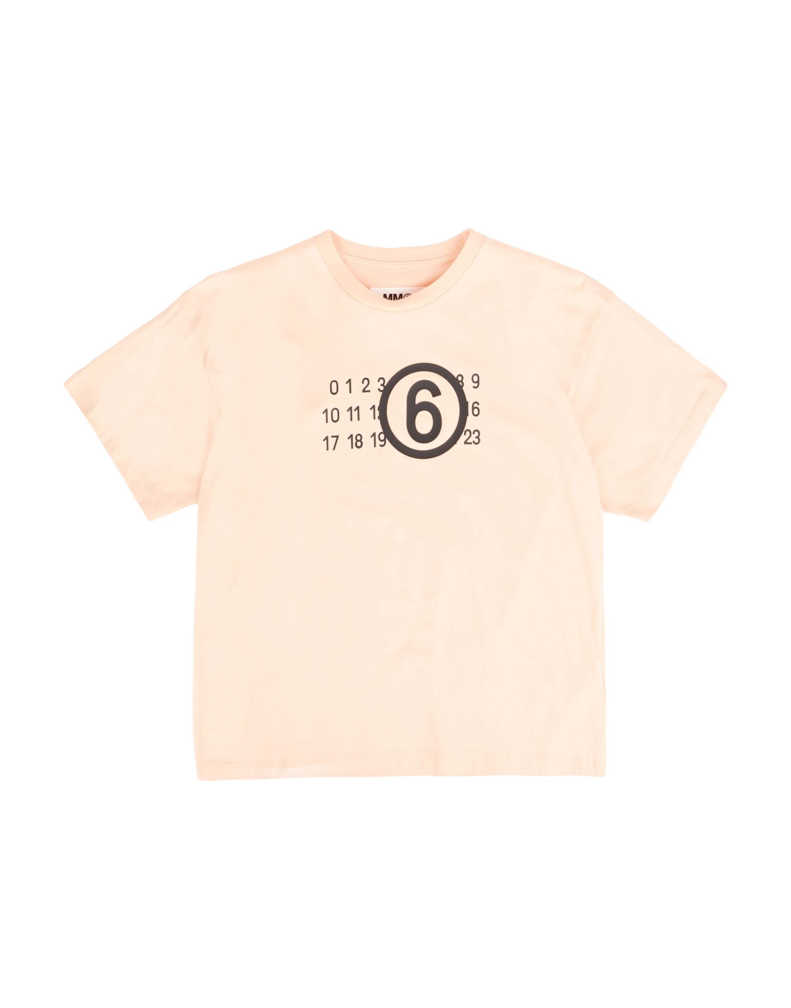 MM6 MAISON MARGIELA T-shirts Kinder Pfirsich MM6 MAISON MARGIELA T-shirts Kinder Pfirsich von MM6 MAISON MARGIELA